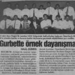 TÜRKİYE GAZETESİ 11 Haziran 1995